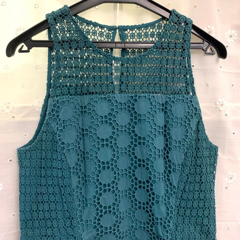 Tory Burch Hallie Honeycomb lace dress 4